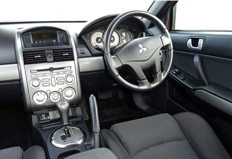 Mitsubishi 380 interior